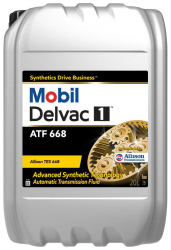 Transmission fluid Mobil Delvac 1 ATF 668