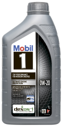 Engine oil Mobil 1 0W-20