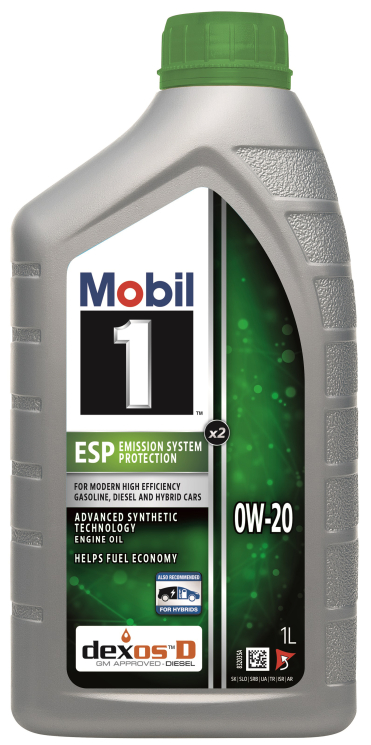 Моторное масло Mobil 1 ESP X2 0W-20