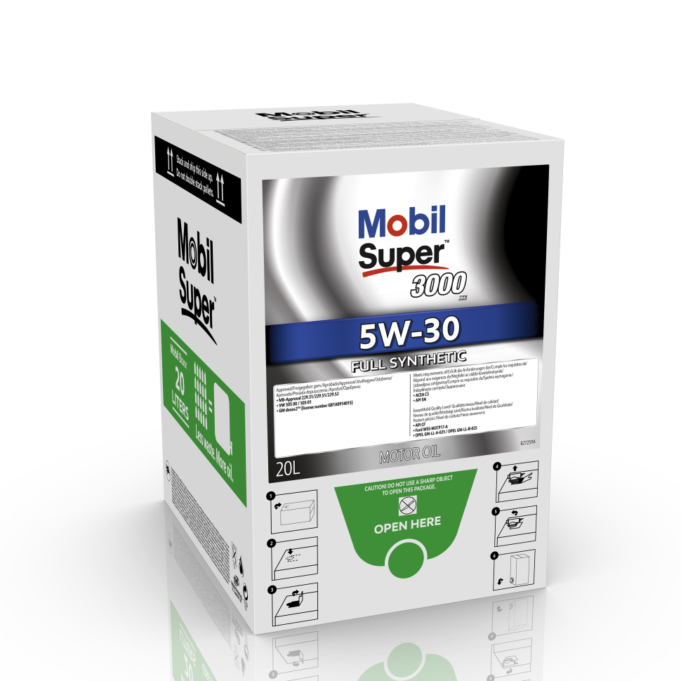 Engine oil Mobil Super 3000 XE 5W-30 | Mobil Ukraine